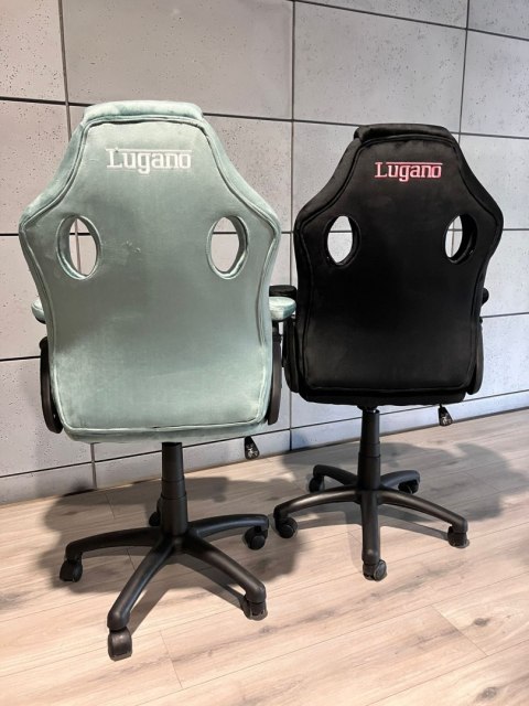 Fotel obrotowy do biurka CARRERA M ALCANTARA BLUE DUST