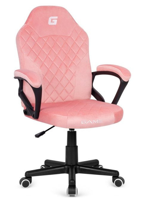 Fotel obrotowy do biurka MARIO ALCANTARA CARO PINK