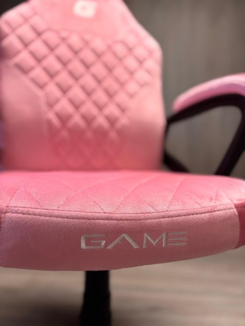 Fotel obrotowy do biurka MARIO ALCANTARA CARO PINK