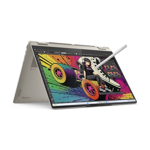 Lenovo Yoga 7 16AKP10 Ryzen AI 7 350 16" 2.8K OLED 500nits Glossy 120Hz 16GB LPDDR5x SSD512 Radeon 860M Graphics 70Wh Win11 Seas