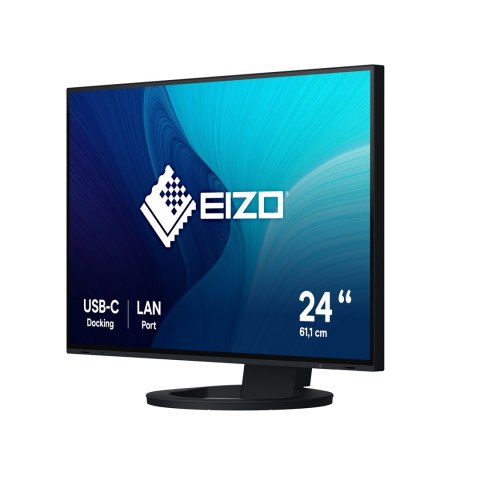 Monitor EIZO FlexScan EV2495-BK - 61,2 cm (24,1") - 1920 x 1200 pikseli - WUXGA - LED - 5 ms