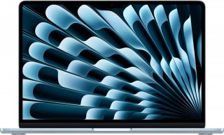 MacBook Air 13.6 cala: M4 10/10, 16GB, 512GB SSD, 35W, US - Błękitny