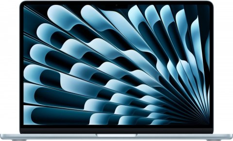 MacBook Air 13.6 cala: M4 10/10, 16GB, 512GB SSD, 35W, US - Błękitny