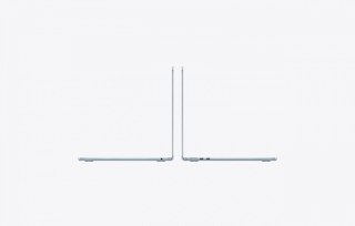 MacBook Air 13.6 cala: M4 10/10, 16GB, 512GB SSD, 35W, US - Błękitny
