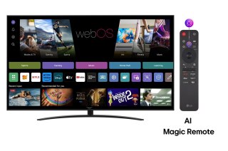 Telewizor LG NanoCell 86NANO81A3A 86'' 4K Ultra HD WebOS Dolby Digital DVB-T2 Czarny