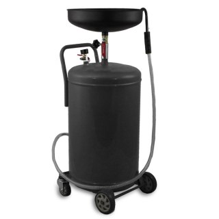 Przenośna mobilna Zlewarka do oleju Warsztatowa Regulowana ze zbiornikiem 80L