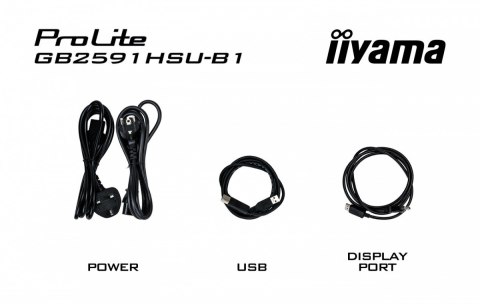 Monitor 25 cali GB2591HSU-B1 0.4ms  DP  2xHDMI 2.1  320Hz  Fast IPS  USB HUB x4