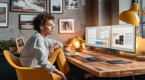 Monitor 27 cali X2797QSU-B1 IPS QHD HDMI DP 350cd  75Hz  4x USB  bezramkowy