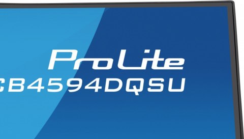 Monitor ProLite 44.5 cala XCB4594DQSU-B1  VA DQHD 2xDP 2xHDMI 1500R 32:9  450 cd m2  3000:1  USB HUB x4 (2x Type-A  2x Typ