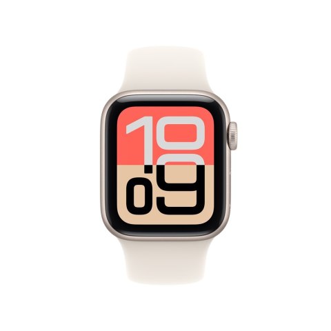 Apple Watch SE 3 Cellular 40 mm koperta z polarisu z paskiem sportowym o północy - S/M