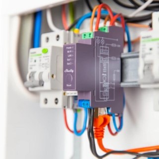 Shelly Pro 2 - 2-kanałowy sterownik WiFi