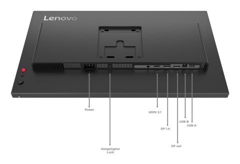 Monitor Lenovo ThinkVision P24q-40, 23,8", Systemy ochrony przed włamaniem (IPS), proporcje 16:9, 120 Hz, 4 ms, 2560x1440, 300 c