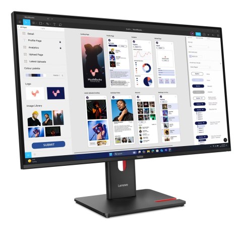 Monitor Lenovo ThinkVision T32UD-40 31,5" IPS 16:9 60Hz 3840x2160 1 HDMI 36 mies.
