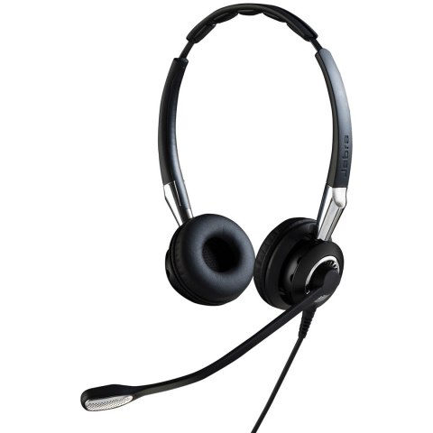 Jabra BIZ 2400 II Zestaw słuchawkowy Przewodowa Opaska na głowę Biuro/centrum telefoniczne Czarny