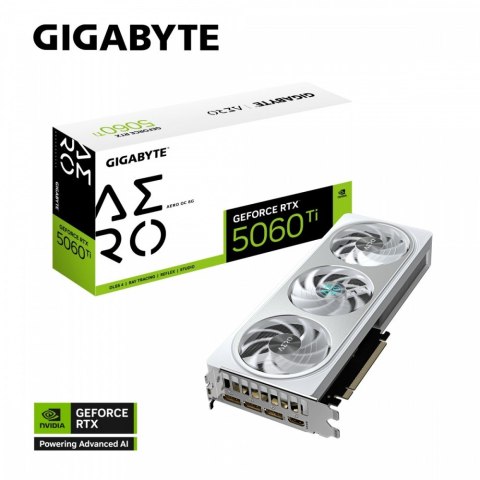 Karta graficzna GeForce RTX 5060 Ti AERO OC 8GB 128BIT GDDR7 HDMI 3DP