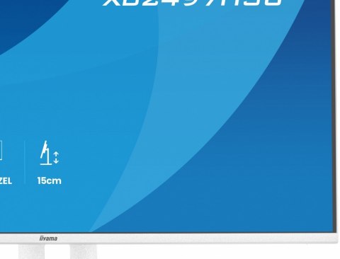 Monitor ProLite 23.8 cala XB2497HSU-W1 IPS,FHD,HDMI,DP,120Hz,350CD,2xUSBv3.2, 2xUSB-C, GW 5lat, HAS 150/PIVOT, BIAŁY