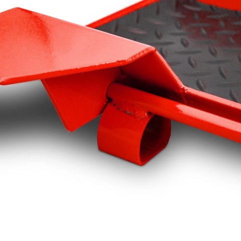 Manewrowa platforma warsztatowa wózek manewrowy motocyklowt 4-kołowy udźwig do 250kg