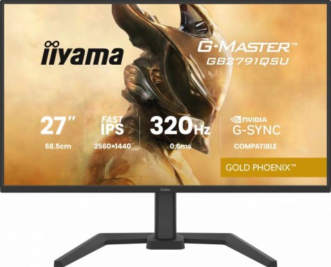 Monitor 25 cali GB2791QSU-B1 0.6ms DP 2xHDMI 2.1  320Hz  Fast IPS  WQHD 350 cd m2  USB HUB x4 (2x Type-A  2x Type-C)  G-SYNC co