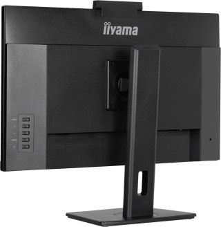 Monitor iiyama XUB2790QSUH-B2 27" IPS-panel 2560x1440 100Hz Windows Hello Kamera 5MP Auto Focus 15cm regulacja wysokości stojaka