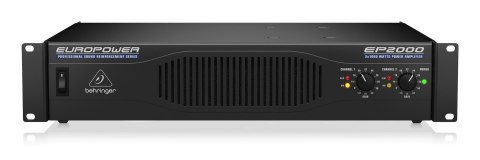 Behringer EP2000 wzmacniacz audio Przedstawienie/scena Czarny
