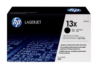 HP 13X oryginalny wkład z czarnym tonerem LaserJet XL