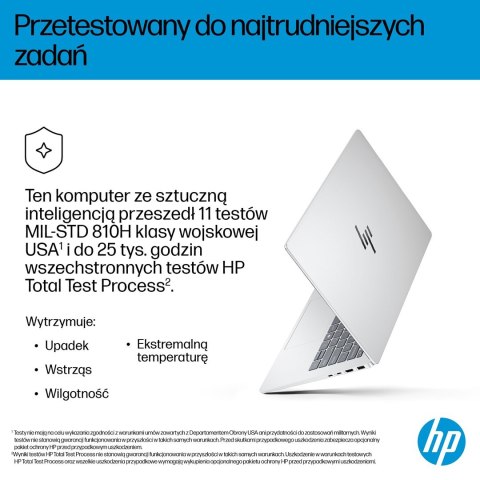 HP OmniBook 7 AI 14-fr0221nw Ultra 5 225U 14"2K 300nits AG 16GB LPDDR5-5200 SSD512 Intel Graphics Cam 5 Mpx IR 68Wh Win11 Glacia