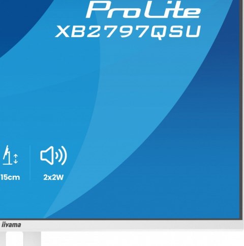 Monitor 27 cali XB2797QSU-W1 IPS  QHD  2xHDMI  DP  350cd  75Hz  1000:1  USB HUB x4