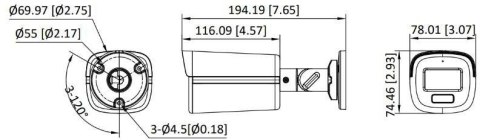 KAMERA 4W1 HIKVISION DS-2CE12DF3T-LFS(2 8mm)(O-STD)
