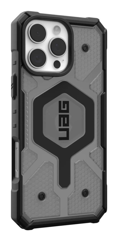 Obudowa ochronna UAG Pathfinder Clear Magsafe do iPhone 16 Pro Max kompatybilna z MagSafe (ash)