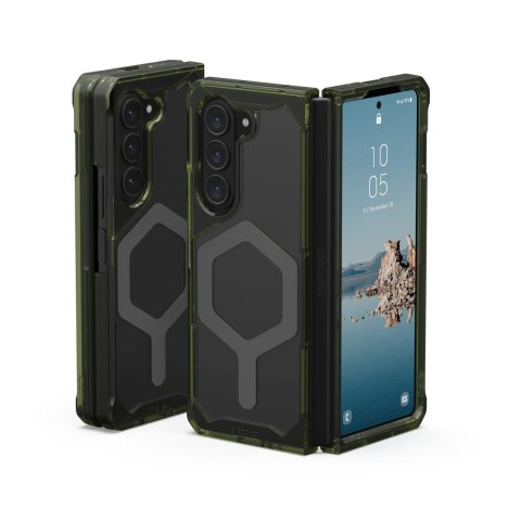 Etui UAG Urban Armor Gear Plyo Pro Case | Samsung Galaxy Z Fold5 | olive (transparent)/space grau