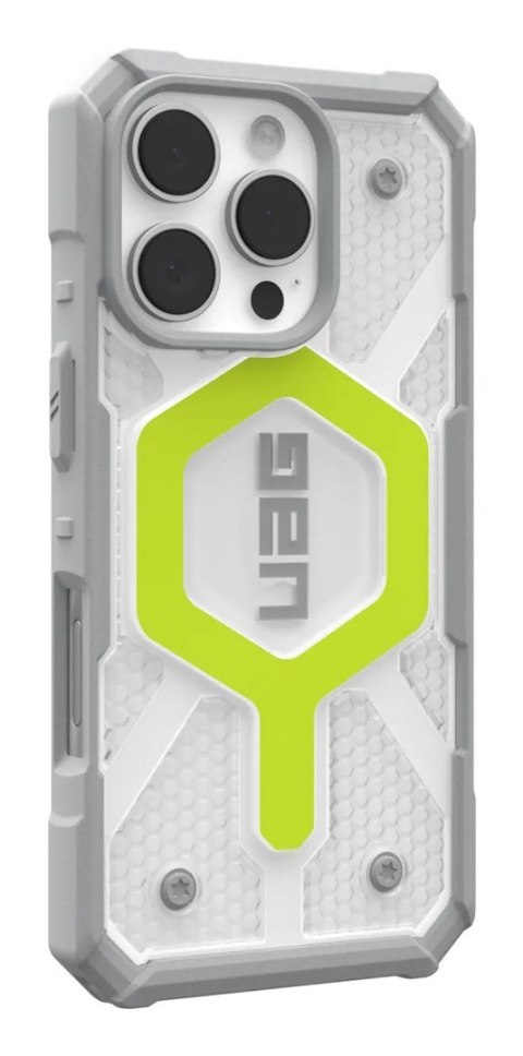 Obudowa ochronna UAG Pathfinder Clear MagSafe do iPhone 16 Pro (active neon)