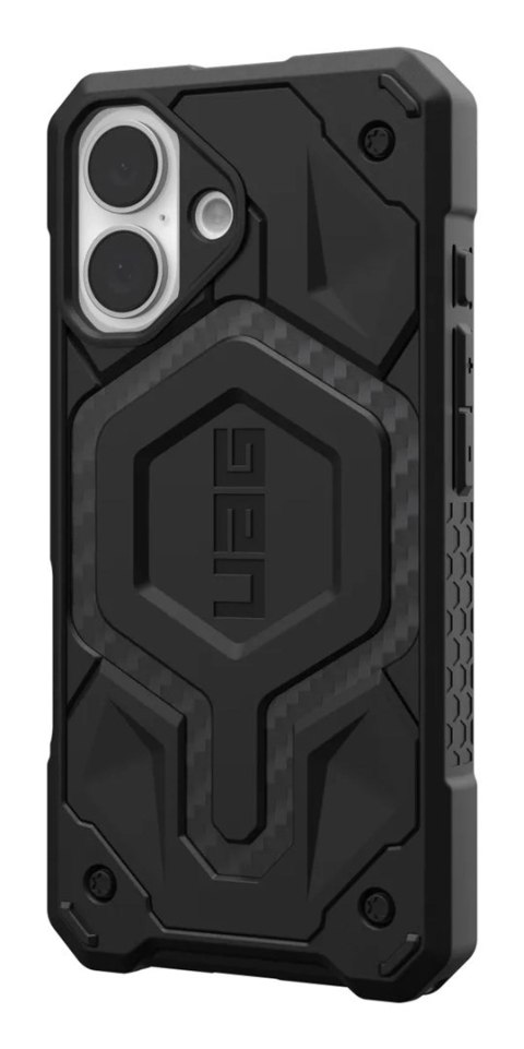 UAG Monarch Pro - obudowa ochronna do iPhone 16 kompatybilna z MagSafe (carbon fiber)