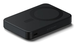 Powerbank Satechi OntheGo Powerbank 10K - magnetyczny powerbank z podstawką 10k mAh kompatybilny z MagSafe i Qi2 (black)