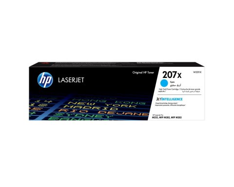 HP 207X oryginalny błękitny toner LaserJet o wysokiej wydajności
