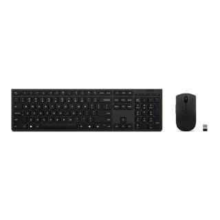 Zestaw klawiatura + mysz Lenovo Professional Wireless Rechargeable Combo czarny