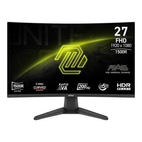 Monitor MSI 27" MAG 276CF E20 Rapid VA FHD 200Hz 2xHDMI DP