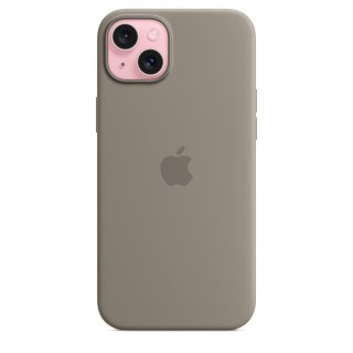 Oryginalne etui Apple iPhone 15 Plus z MagSafe - ton brązowy