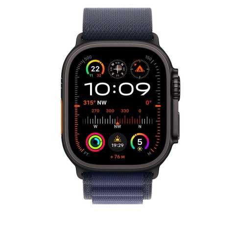 Pasek Alpine Loop Armband do Apple Watch Ultra 49mm Marine/Titan czarny (S)