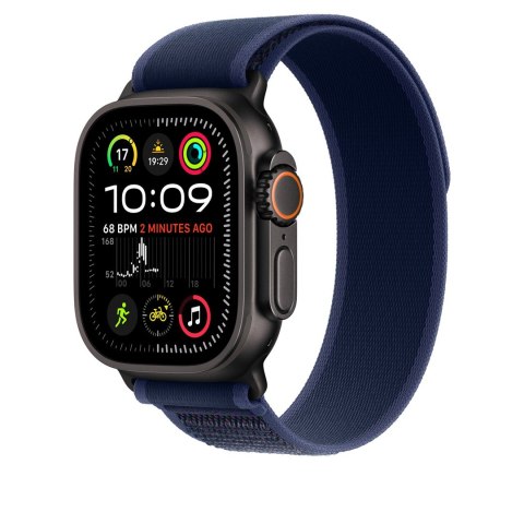Pasek Apple Watch Trail Loop do Watch Ultra 49mm Blau / Titan schwarz (S/M)