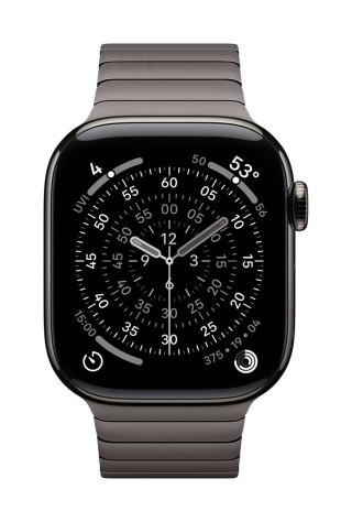 Pasek Gliederarmband do Apple Watch 42mm Schiefer (One Size)