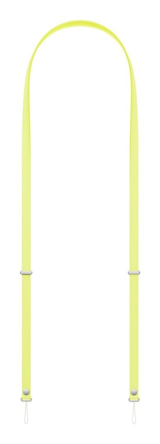 Pasek listonoszka Apple w kolorze neonowym żółtym