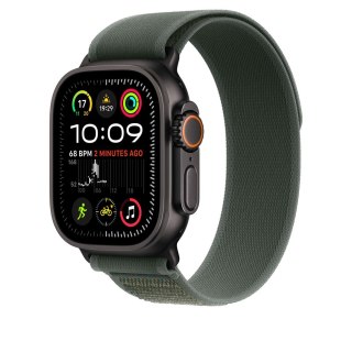 Pasek trail Apple Watch Ultra 49mm zielony/titan czarny S/M