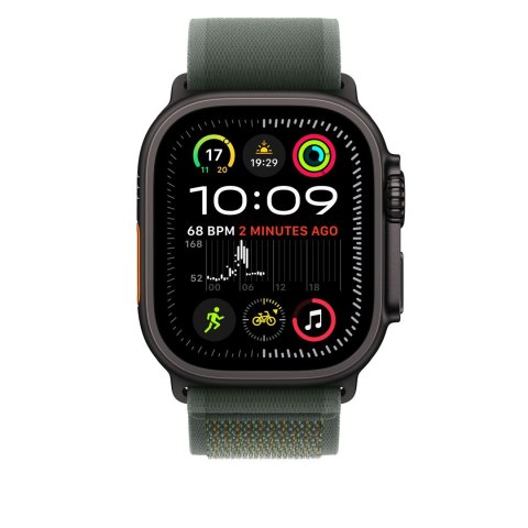 Pasek trail Apple Watch Ultra 49mm zielony/titan czarny S/M