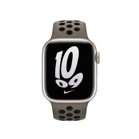 Opaska sportowa Apple Nike Sportarmband für Apple Watch Olive Grey/Schwarz 41mm