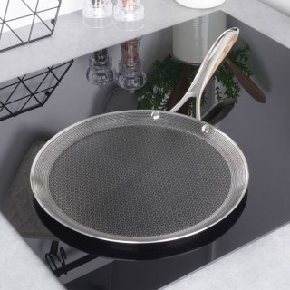 Patelnia do Naleśników Stalowa 29 cm ORION Cookcell do Piekarnika