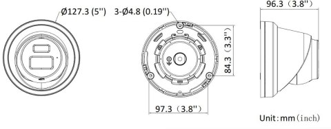 Kamera IP Hikvision DS-2CD23123G2-LIS2UY SL(2 8mm)