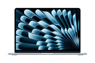 MacBook Air 13 6 cala: M5 10 8  16GB  512GB SSD  bez zasilacza - Błękitny