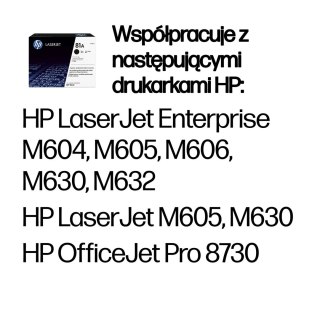 HP Oryginalny wkład laserowy 81A LaserJet, czarny