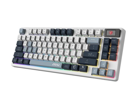 Klawiatura do gier MSI FORGE GK600 TKL Wireless SKY Bezprzewodowa