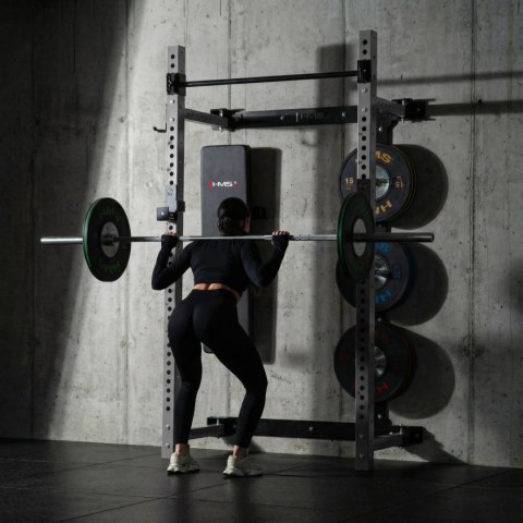 KLT34 WIELOFUNKCYJNA KLATKA TRENINGOWA SKŁADANA GREY HMS